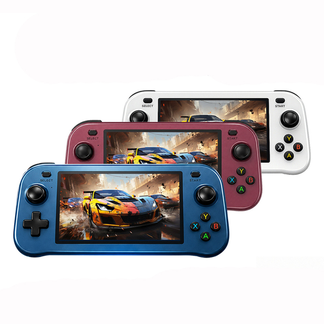New SF3100 4.5-inch HD IPS Full-fit Screen Portable Retro Game Console Handheld Gaming Player