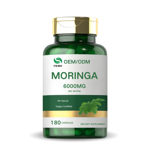 Oem <span class=keywords><strong>Moringa</strong></span> 180 <span class=keywords><strong>Capsules</strong></span>-Non-Gmo, Glutenvrije Supplementen - Product Image 1