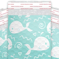 Enveloppes à bulles auto-adhésives Blue Whale 4 x 8, enveloppes d'expédition rembourrées, sacs d'expédition, lot de 20