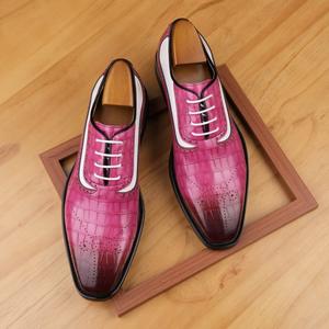 Chaussures habillées en cuir pleine fleur faites à la main de haute qualité pour hommes, mocassins sur mesure pour hommes – Vente en gros - Product Image 5