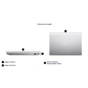 Dells D15260 15.6-inch Designer Business University Laptop Computer Ultra 7-255H DDR5 RAM <b>M</b>.<b>2</b> <b>SSD</b> 120Hz High Refresh Rate Screen - Product Image 5
