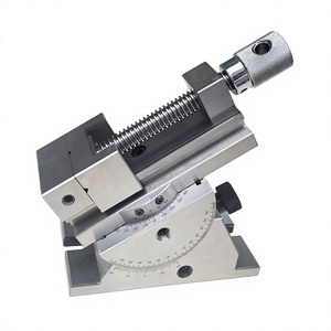 Tornillo de banco universal de 2 pulgadas con mandíbula plana giratoria de ángulo ajustable manual para uso en taller de amolado - Product Image 5