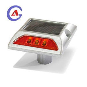 Panneaux de signalisation routière réfléchissants à LED solaires Cat Eye - Product Image 1