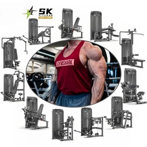 Machine de <span class=keywords><strong>musculation</strong></span> commerciale SK à charges sélectionnables, pile de poids de 160 kg, équipement de gym complet, vente en gros directe usine - Product Image 1