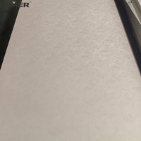 Paneles Decorativos de Techo de Bambú AMER, Listones de Pared de Chapa de Madera para Interiores, Láminas de Revestimiento de Pared