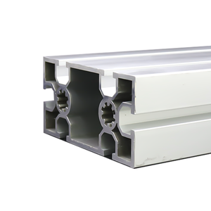 Profilé en <span class=keywords><strong>aluminium</strong></span> industriel blanc argenté 5050 - Cadre de construction à épaisseur élevée conçu pour les machines à grande <span class=keywords><strong>échelle</strong></span>, découpe extra-résistante - Product Image 1