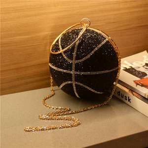 Sacs à Main et Sacs de Luxe pour Femmes, Nouveaux Paniers de Basketball Personnalisés avec Logo, Strass Scintillants - Product Image 2