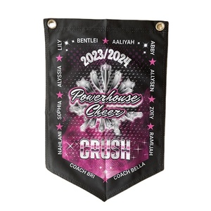 Factory Wholesale Custom Printing Cheerleading Gym Reward Flags Banner