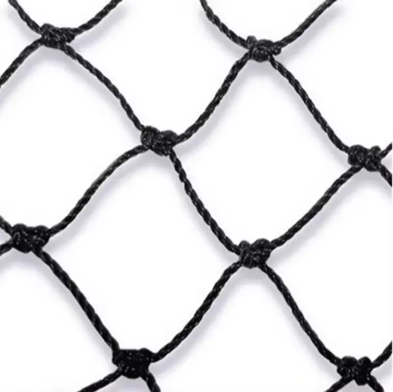 Factory direct supply Polyester Nylon Football Barrier Sports Netting Wear Resistant Soccer Goal Net Loft Net