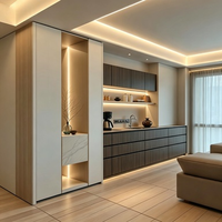 Armoire de salle à manger et armoire de salon en bois, style minimaliste moderne, respectueuse de l'environnement pour la maison