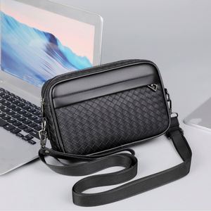 IStapromo Cadeaux - Sac Messager de Luxe Personnalisé pour Hommes, Sac à Bandoulière Unisexe en PU avec Rabat, Sac à Main - Product Image 5