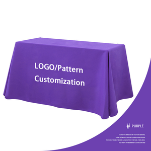 Wholesale Custom Print Table Runner With Logo, Heavy Duty Polyester Table Cloth For Expo Booth & Business Conference Customized - Product Image 4