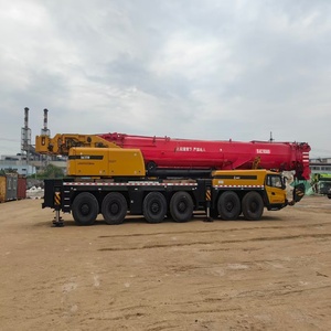 Grue mobile sur camion Sany 350T d'occasion en bon état de marche, prix avantageux en promotion avec moteur et pompe - Product Image 1
