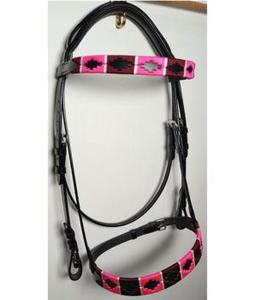 Arnés de cuero ajustable para caballo, para equitación y carreras, transpirable, venta al por mayor desde India - Product Image 3