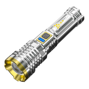 Большой Фонарик светодиодный Белый лазер высокой мощности супер яркий прожектор открытый портативный Рабочий свет фонарик - Product Image 6