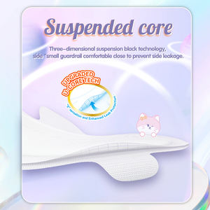 Unihope - Toallas Sanitarias con Alas de Algodón Súper Absorbentes de la <span class=keywords><strong>Mejor</strong></span> Calidad, Toallas Femeninas, Compresas Higiénicas para el Cuidado de la Mujer - Product Image 4