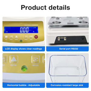 Werkseitige Lieferung <span class=keywords><strong>300g</strong></span> 0,01g Gold dichtet ester Prüfgeräte für Edelmetall-Reinheit analysatoren - Product Image 2