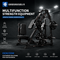 Ensemble complet d'équipements de musculation et de cardio-training, solution tout-en-un pour salle de sport commerciale, conception professionnelle d'usine