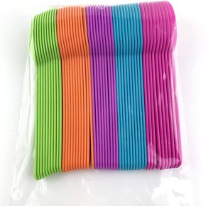 Cuchara Desechable Biodegradable de PLA EcoNewLeaf con Logotipo Personalizado Colorido para Helado y Yogur Congelado - Product Image 4