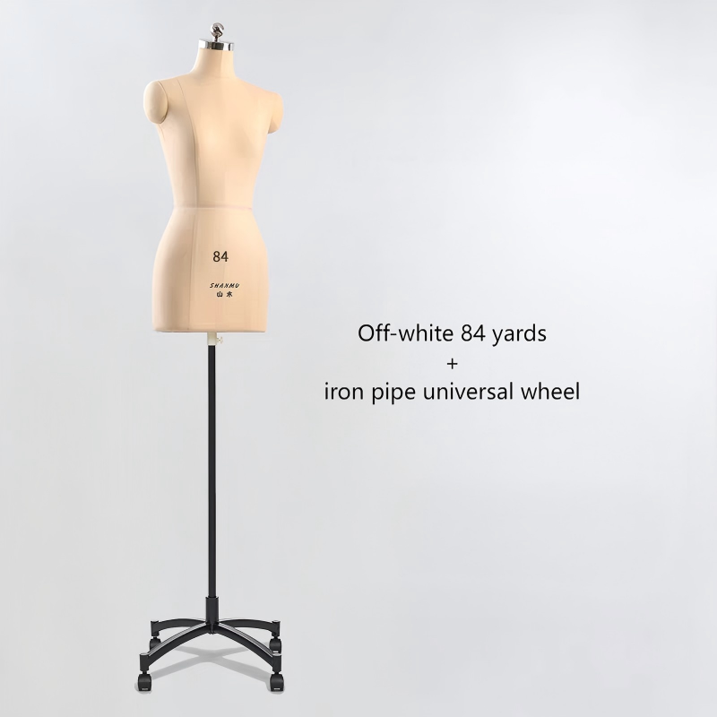 offwhite 84 iarde + ruota universale in tubo di ferro