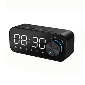 Mini haut-parleur multifonctions, Portable, Usb, Radio Fm, réveil numérique, intelligent, sans fil, bluetooth