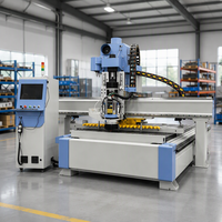 Routeur CNC 3 axes YIHAI durable pour le travail du bois, 380V, précision de 0,025 mm pour bois dur, bois tendre, contreplaqué, MDF, panneaux de particules