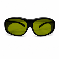 Lunettes de sécurité laser bleues 450 nm OD4+ certifiées CE RoHS avec garantie de 6 mois pour la gravure et la découpe