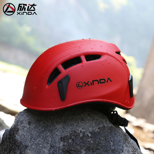 Casco Xinda para Exteriores, Rojo, Transpirable, para Escalada y Montañismo, Casco de Seguridad - Product Image 3