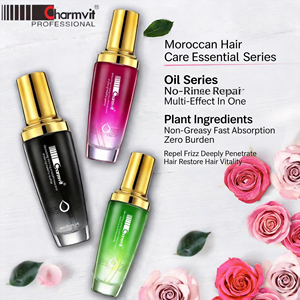 Traitement capillaire à l'huile d'argan marocaine, bio et à base de plantes, soin nourrissant et réparateur sans rinçage - Product Image 4