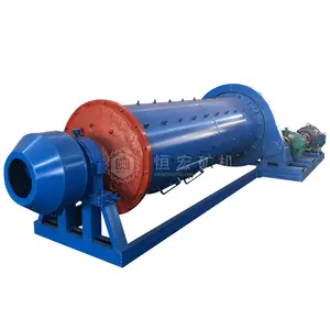 100% Factory Supply 1-5TPH Rotary Ball Mill 900X2100 1200X2400 1200X3000 Gold Ore Beneficiation Plant Gold Processing Mill