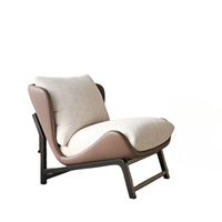 Fauteuil simple moderne en PU de style italien, mobilier de salon inclinable de luxe léger, durable et confortable, disponible en plusieurs couleurs