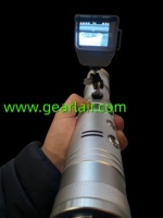 Outil d'allumage laser portable de 120 watts, kit de vision nocturne avec coque en CNC argentée et design artisanal