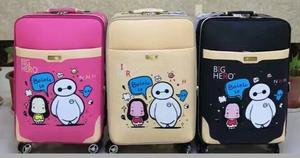 Equipaje <span class=keywords><strong>de</strong></span> cuero PU con diseño <span class=keywords><strong>de</strong></span> dibujos animados, bolsas <span class=keywords><strong>de</strong></span> viaje <span class=keywords><strong>baratas</strong></span> personalizadas, maleta con ruedas vertical, equipaje <span class=keywords><strong>de</strong></span> <span class=keywords><strong>cabina</strong></span> inteligente - Product Image 4