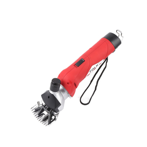 Machine de découpe de poils d'animaux à double tête de haute qualité <span class=keywords><strong>tondeuse</strong></span> à piles en plastique facile à utiliser - Product Image 3