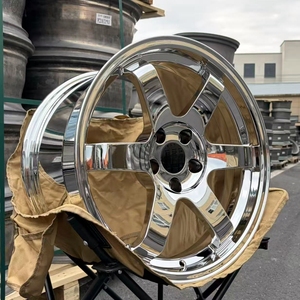 Rines Forjados de Aluminio Ligero <span class=keywords><strong>TE37</strong></span> SL de 6 Radios Cromados 18X9.5 5X114.3 5x112 5x120 para Autos JDM y Europeos - Product Image 6