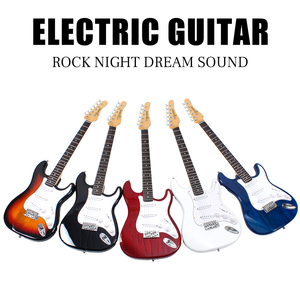 <span class=keywords><strong>Guitarra</strong></span> Eléctrica Profesional Starway de 39 Pulgadas, 6 Cuerdas, Venta al por Mayor, Instrumento Musical para Adultos - Product Image 3
