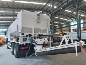 Volumetric Concrete Mixer Truck With <strong>Screw</strong> <strong>Conveyor</strong> for Fresh Concrete Mixing - Product Image 2