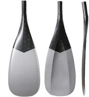Pagaie de surf SUP en nylon de haute qualité, personnalisée, avec stabilisateur, pour planche de surf stand-up, pour le surf en vague, avec logo client, en fibre de verre