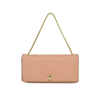 Casing Ponsel Dompet Wanita Rantai Kulit Vegan Desain Cantik Genggam Wanita Bergaya Elegan Grosir Mewah