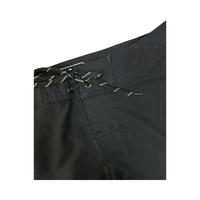 Shorts de bain décontractés pour hommes, taille haute, taille élastique, tissage extensible 4 directions, séchage rapide, recyclés, pour la plage, l'île, le surf