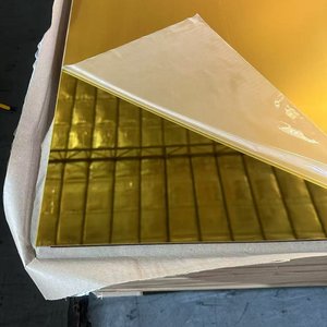 Tấm gương acrylic óng ánh Olida 2mm/3mm, bề mặt vàng ép, kích thước 1220x2440mm dùng trang trí - Product Image 6