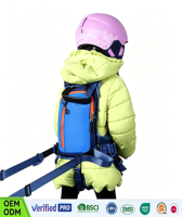 Sac à dos d'assistance au ski pour enfants personnalisé en usine, harnais d'entraînement pour le ski et le snowboard pour enfants