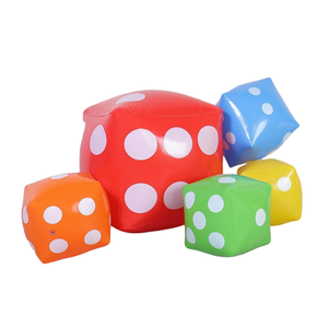 Bán buôn bên ngoài trò chơi bơm hơi đồ chơi Jumbo <span class=keywords><strong>Inflatable</strong></span> xúc xắc <span class=keywords><strong>Inflatable</strong></span> Magic Cube đồ chơi - Product Image 1