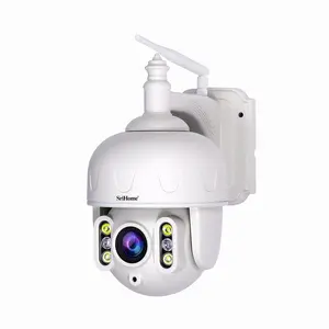 Kamera Keamanan Rumah Sistem IP Nirkabel 5mp HD Wifi Kamera Video Keamanan CCTV Pengawasan 2.5 Inci Dome Ptz Kamera