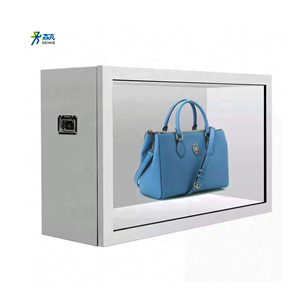 3D holograma <span class=keywords><strong>TV</strong></span> escaparate pantalla transparente LCD 3D caja translúcida pantallas Reproducir vídeo equipo <span class=keywords><strong>de</strong></span> publicidad - Product Image 1