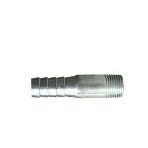 carbon steel galvanized kc nipple Insert Hose Adapter reducing hose mender King Combination Hose Nipple