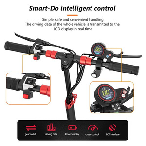 European American Warehouse M4 Pro Seat Long Battery Life Double Shock Absorption Folding Scooter Euro-American Warehouse Foldin - Product Image 4