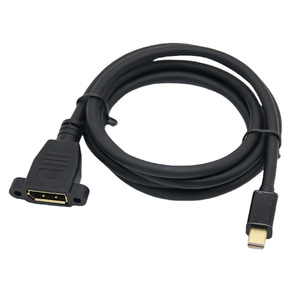 Câble d'extension Mini Dp vers Dp avec trous de fixation par vis, câble de conversion haute définition, plus de 8K - Product Image 1