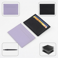 Erobern Sie E-Commerce-Margen mit Unserem Maßgefertigten Schlanken RFID-Kreditkartenhalter, Kraftvoll Gestylt, Authentisches Premium-Echtleder, Unisex 3MM