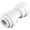 Raccord rapide droit à encliquetage de 1/4 po pour système d'eau RO, raccord rapide pour tube, raccord en plastique pour plomberie